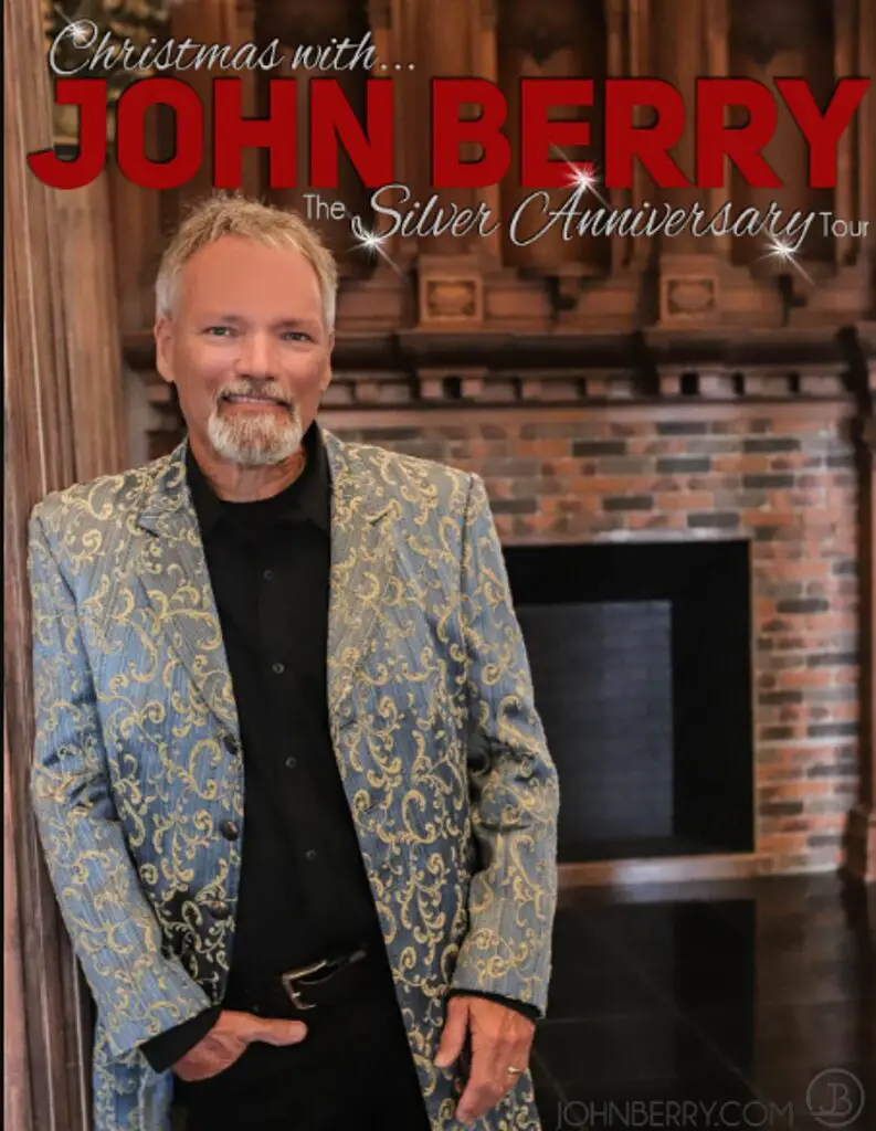 John Berry Announces Christmas, Silver Anniversary Tour