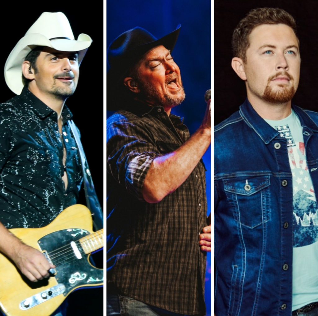 Brad Paisley Announces World Tour With Tracy Lawrence, Scotty McCreery