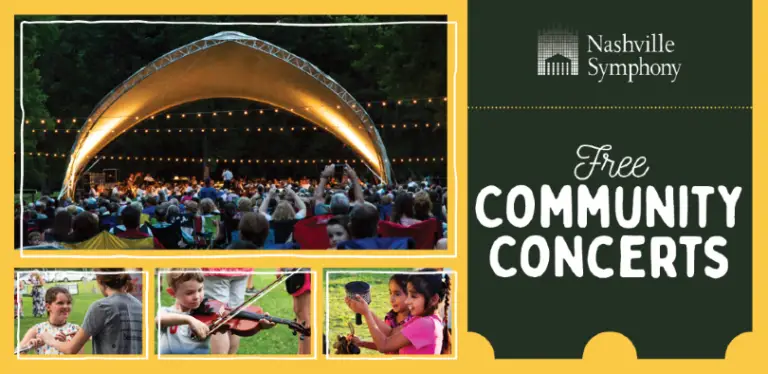 The Nashville Symphony Announces Return of Community Concerts