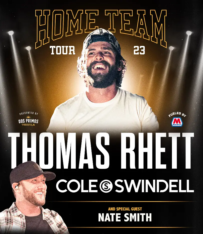 thomas rhett cole swindell tour dates