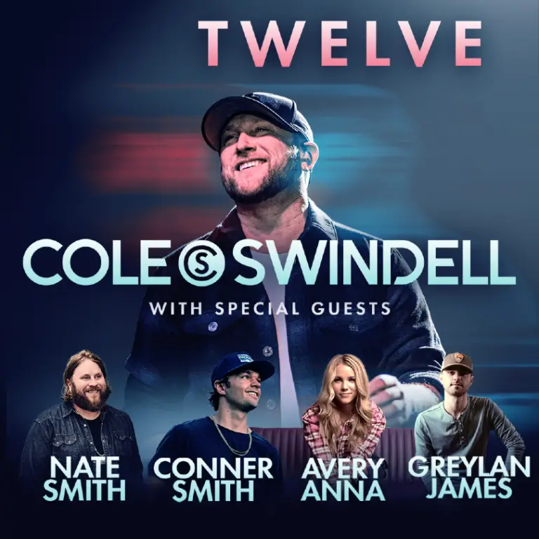 Cole Swindell Announces Headlining Twelve Tour
