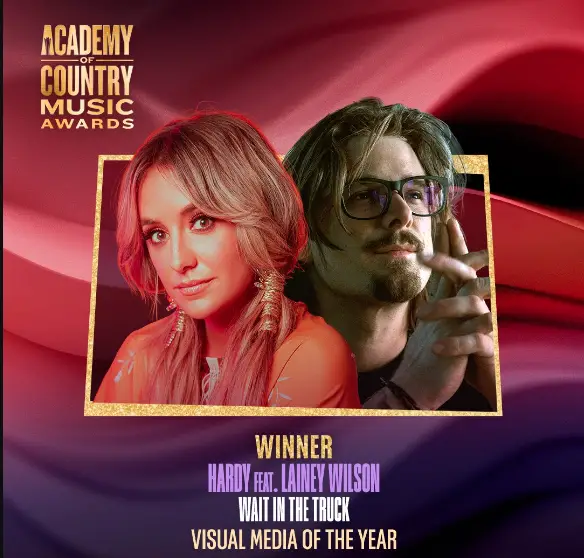 2023 ACM Awards HARDY and Lainey Wilson Win An Early ACM Award