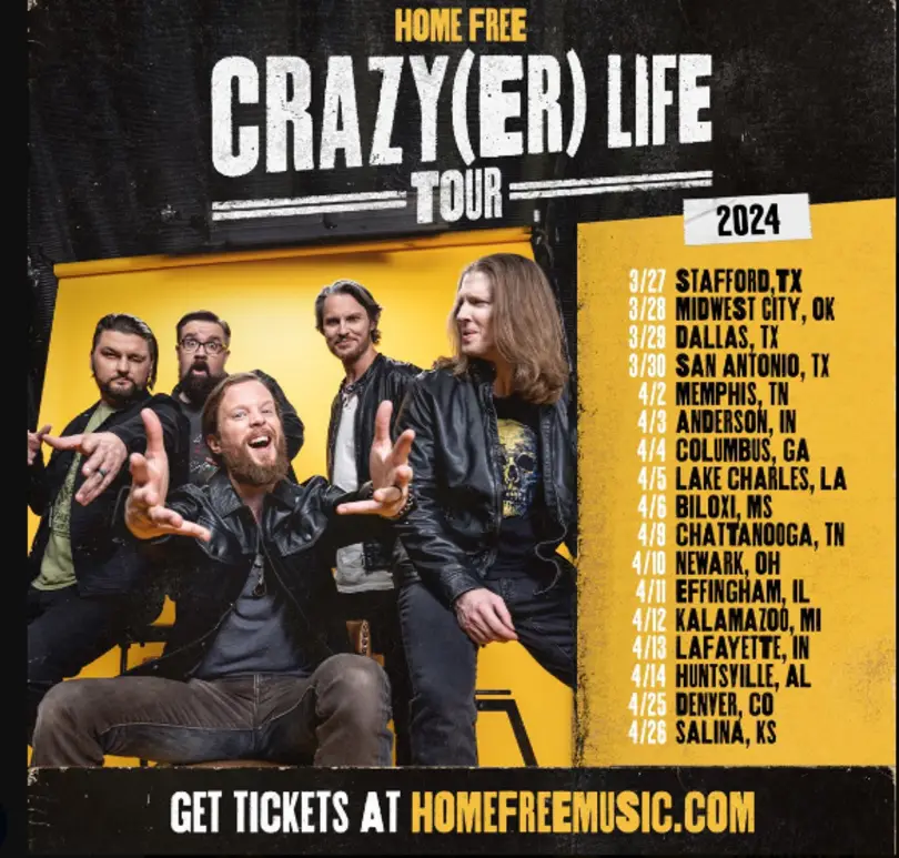 home free 2022 tour songs