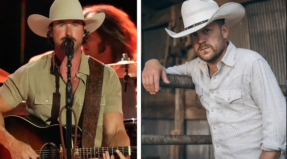 Riley Green Has Been a ‘Huge Fan’ of Justin Moore Since He Was a Kid