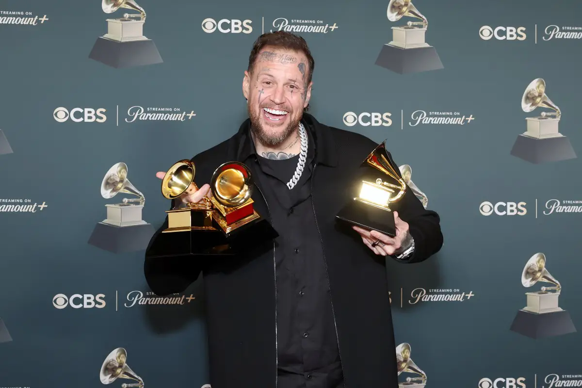 Jelly Roll Wins 3 Grammy Awards, Says Music and God Changed His Life